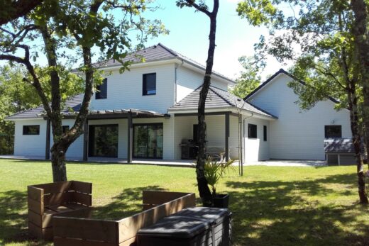 Maison ossature Bois realisation Bouny