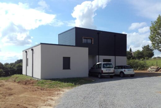 Maison ossature Bois realisation Bouny